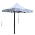 10' x 10' K-Strong Tent Kit, Full-Color, Dynamic Adhesion (8 locations), White